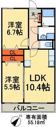 カーサコルソの物件間取画像